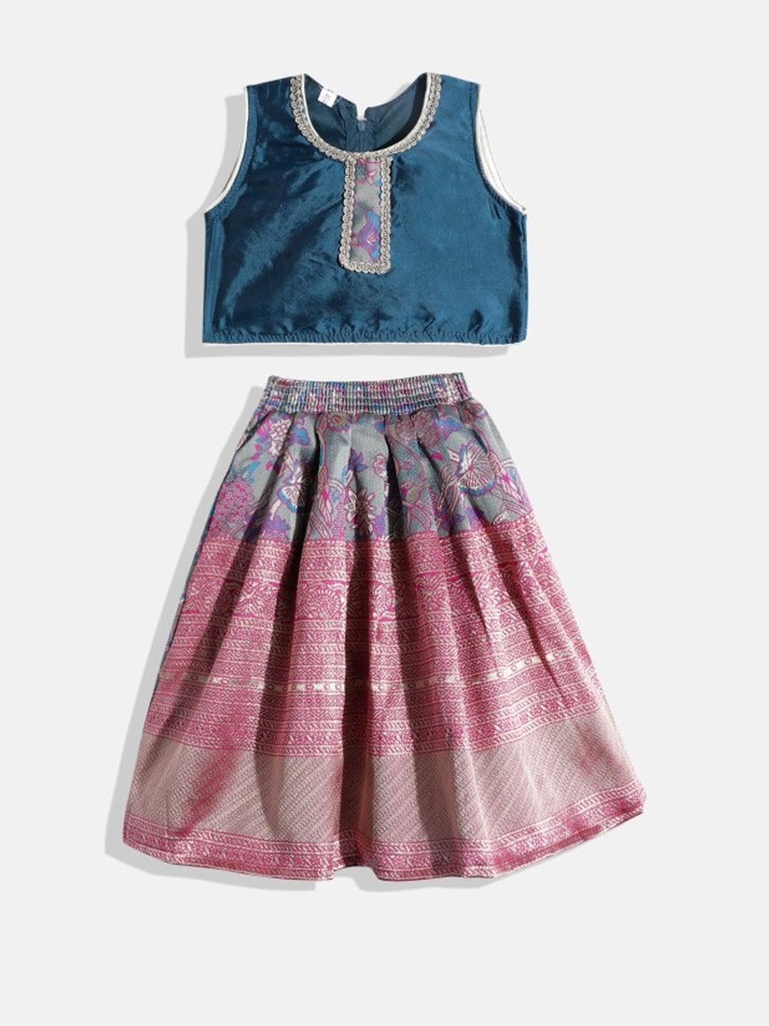 Muhuratam Ready To Wear Art Silk Lehenga Choli