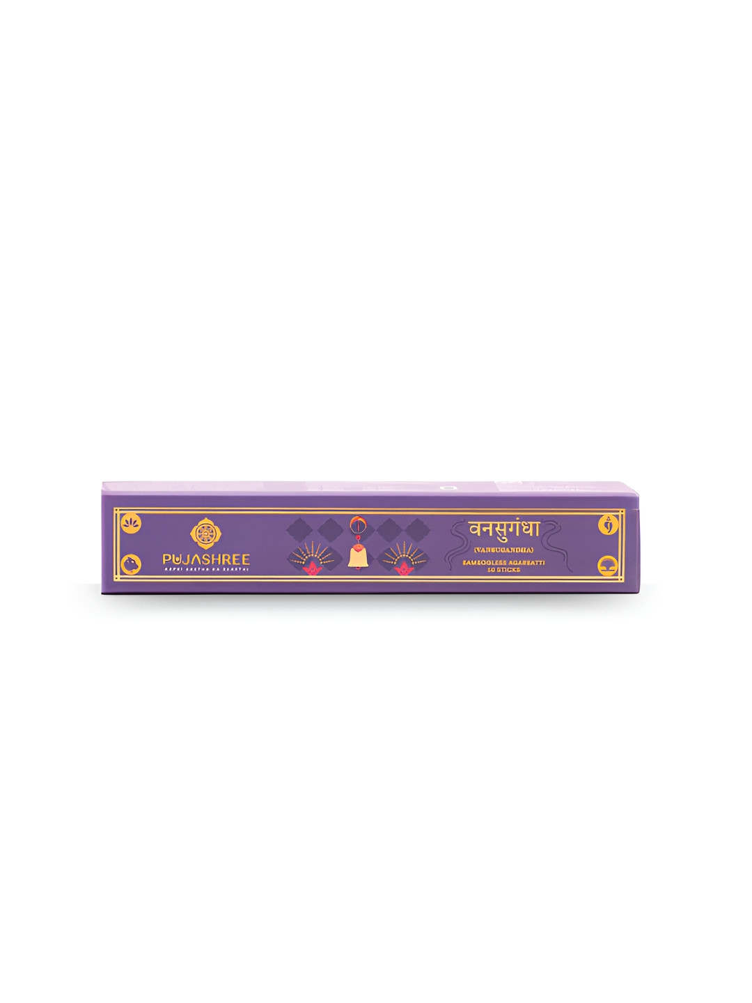 Pujashree Products Global Pvt Ltd Bambooless Vansugandha Agarbatti-50 Pcs Incense Sticks