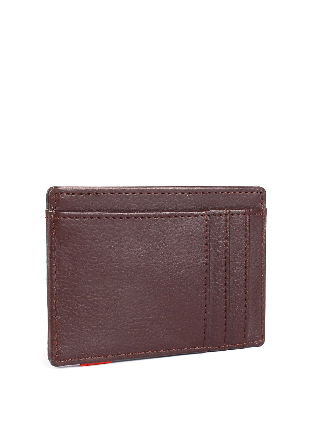 CIMONI Men Textured Vegan Leather Card Holder