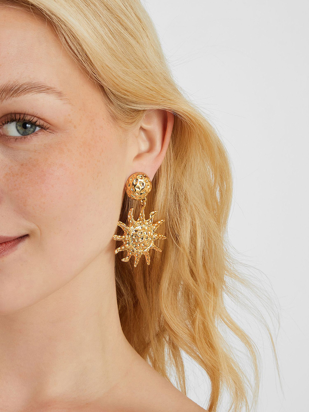 Accessorize Sun Shaped Drop Earrings