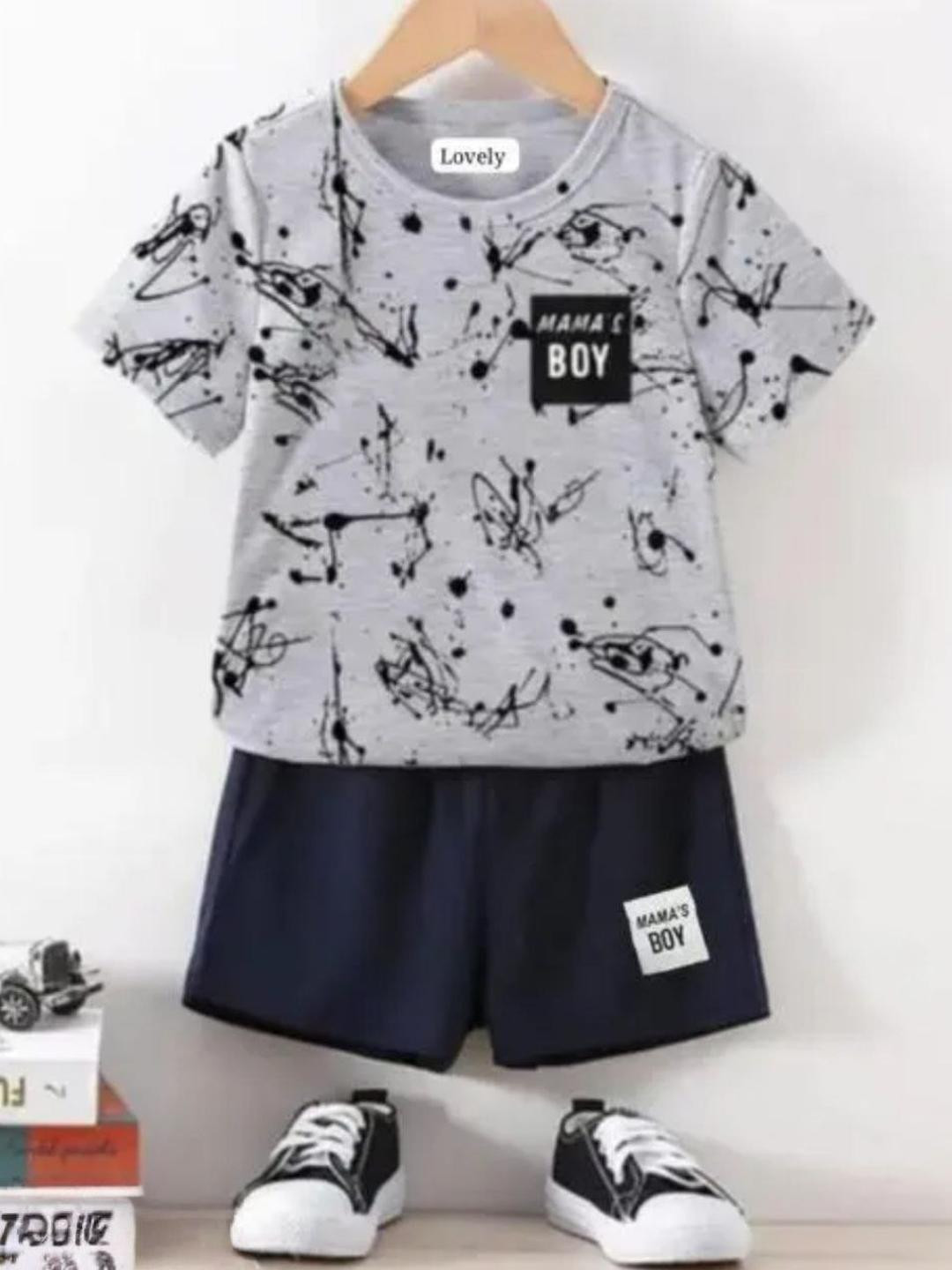 AD LOVELY Printed Pure Cotton Clothing Set