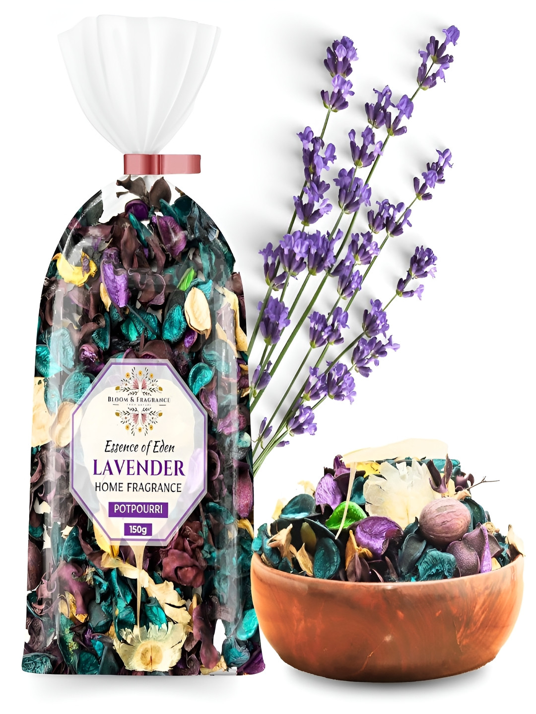 Bloom & Fragrance Lavender Potpourri Bowl Filler 150g