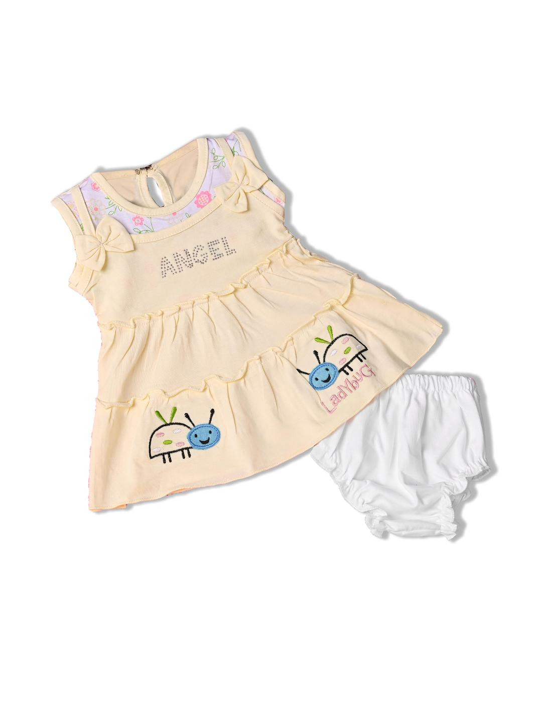 ER LIFE Style Girls Yellow Dresses