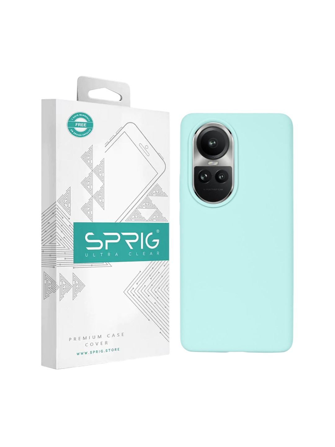 SPRIG OPPO Reno 10 Pro Liquid Silicone Back Cover