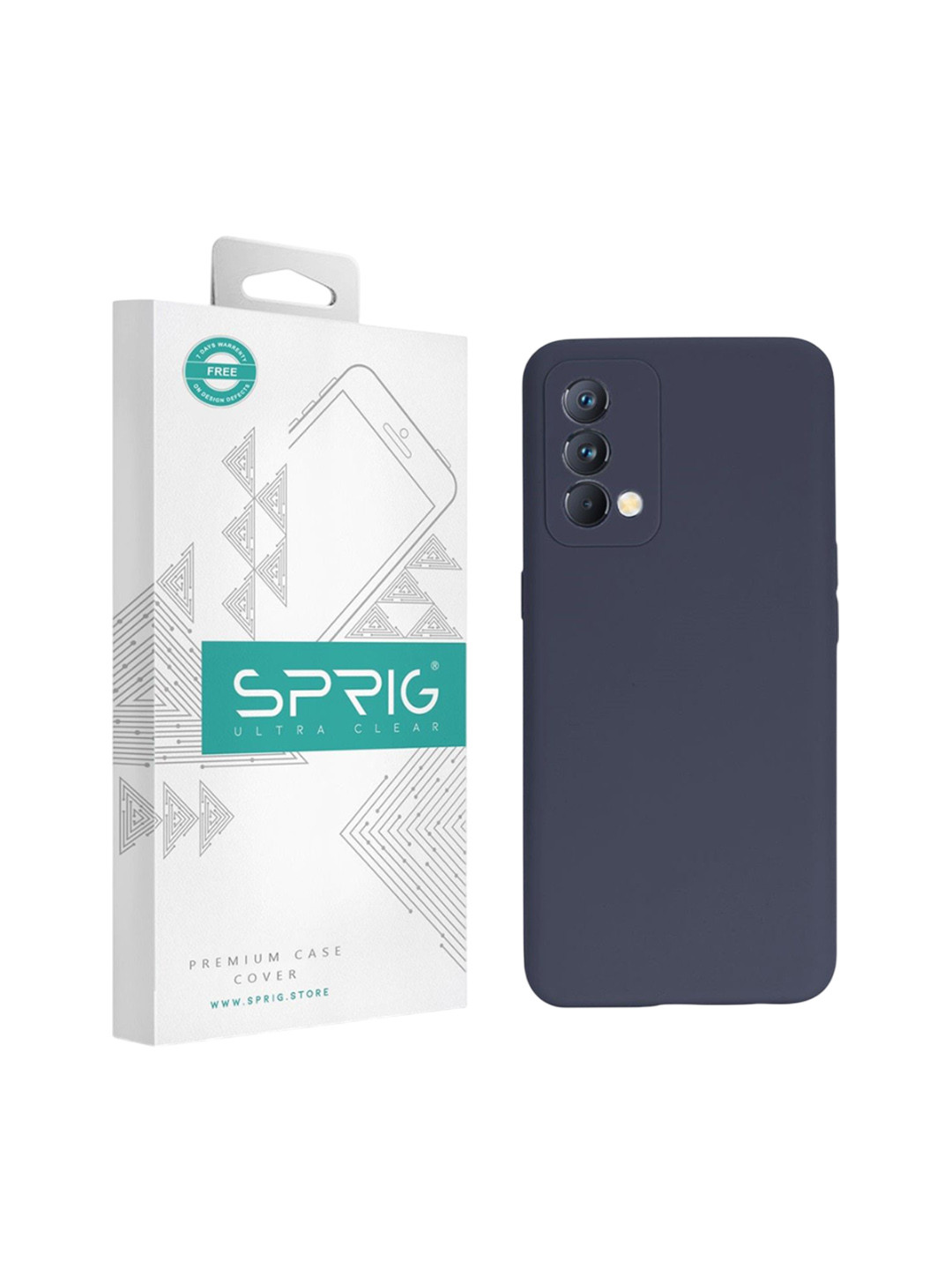 SPRIG Realme GT Master Edition Liquid Silicone Back Cover