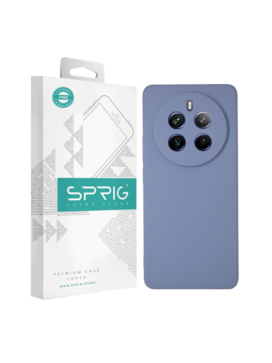SPRIG Realme P1 Pro 5G Matte Back Cover