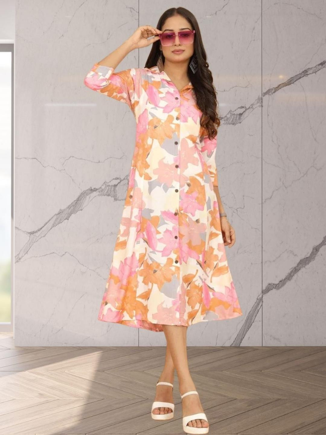 DressBerry Tribal Print Maxi Dress