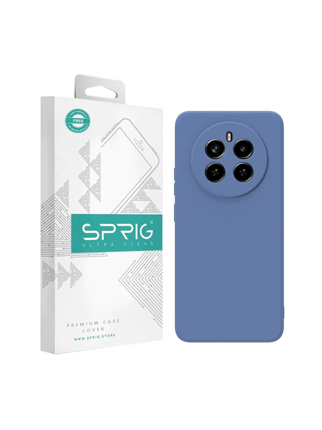 SPRIG Realme Narzo 70 5G TPU Matte Back Cover