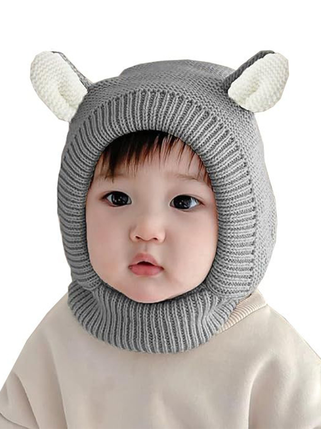 Gajraj Kids Woolen Balaclava Monkey Cap