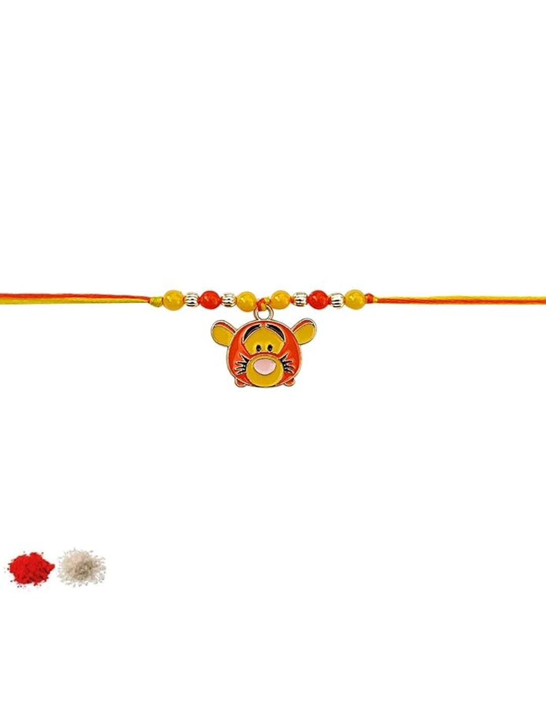 FURE Tigger Character Rakhi (Roli Chawal included)