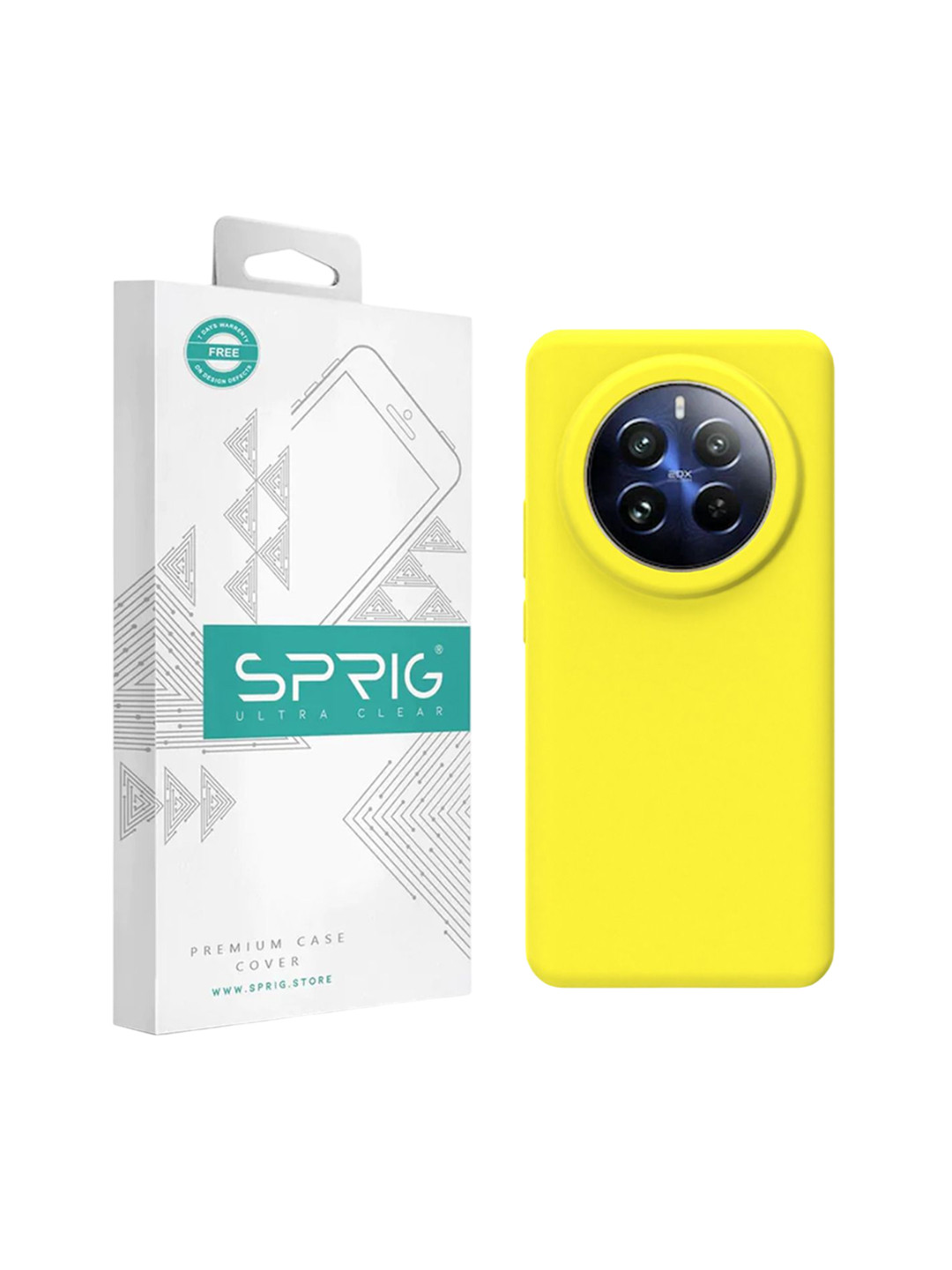 SPRIG Realme 12 Plus 5G Liquid Silicone Back Cover