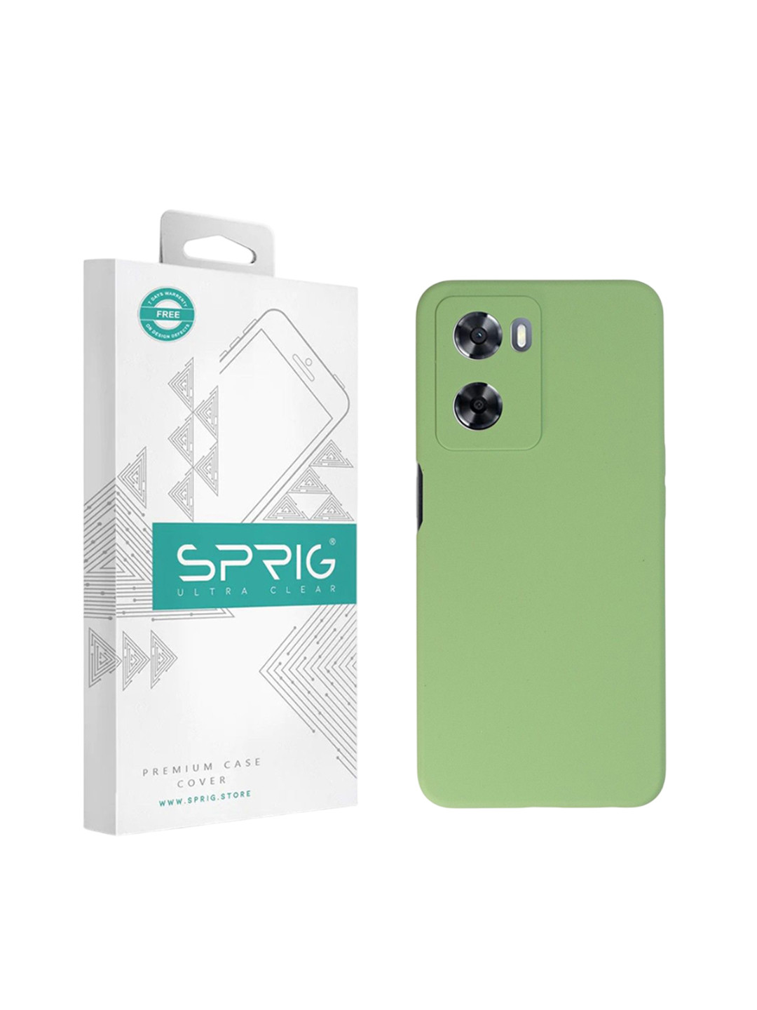 SPRIG OPPO A57 4G Liquid Silicone Back Cover
