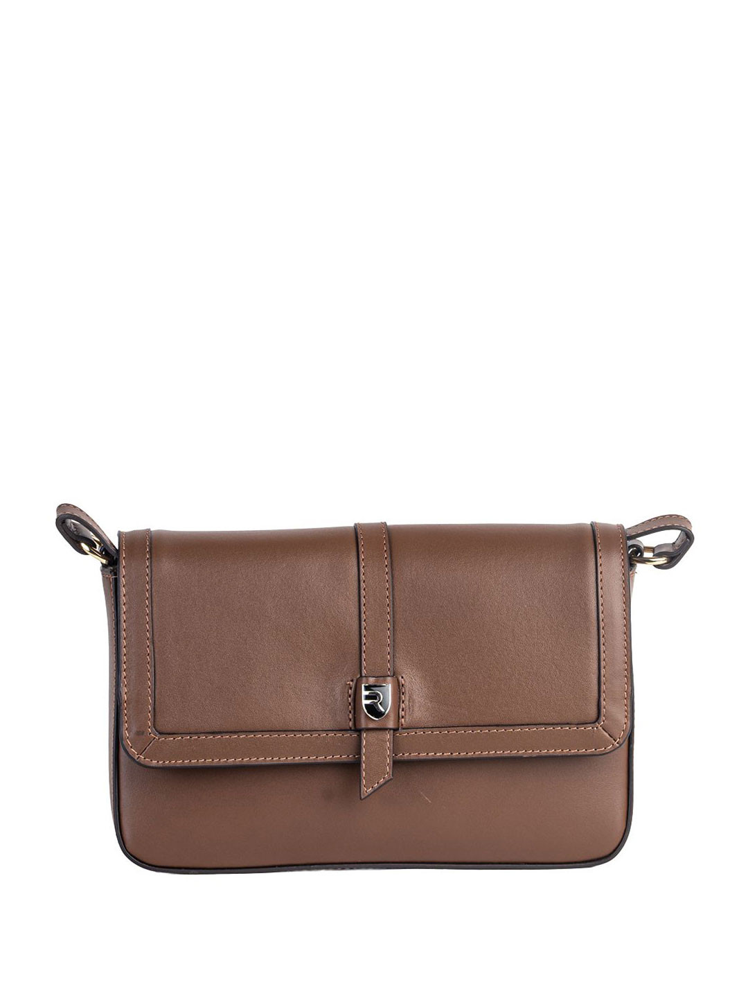 Revup Women Solid Crossbody Leather Sling Bag