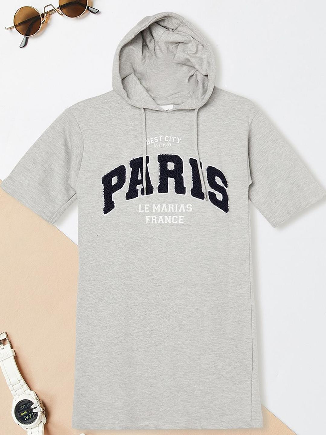 max Print T-shirt Mini Dress