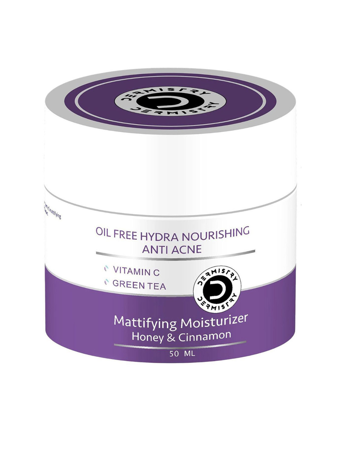 DERMISTRY 1% Salicylic Acid Oil Free Water Based Face Moisturizer With Green Tea - 50 ml