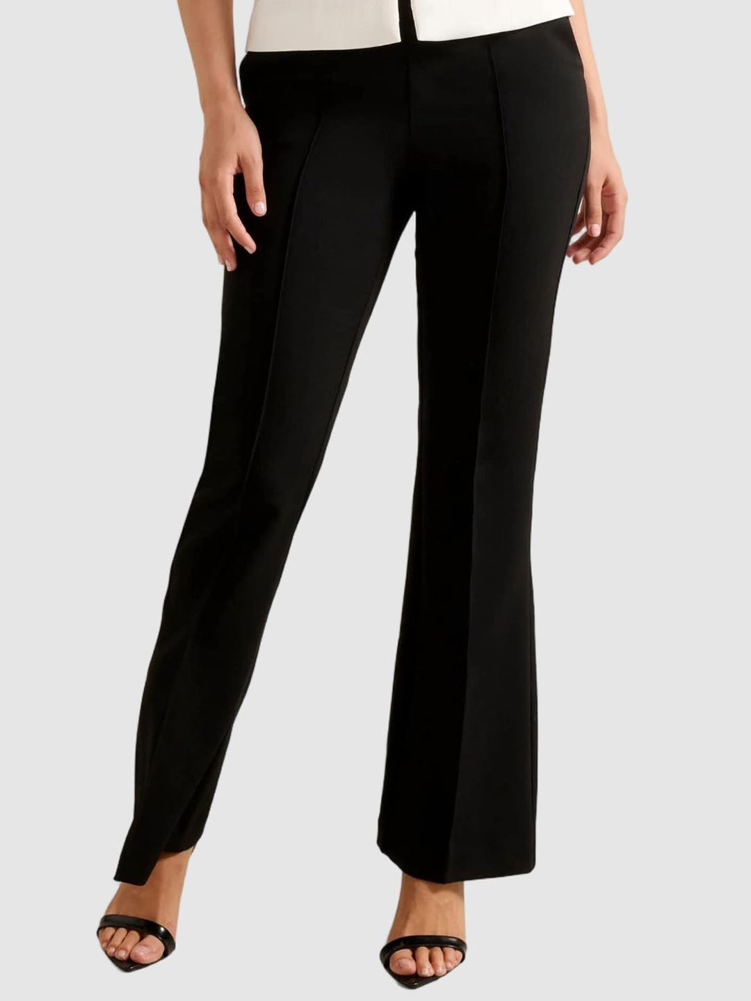 Forever New Women Flared Parallel Trousers