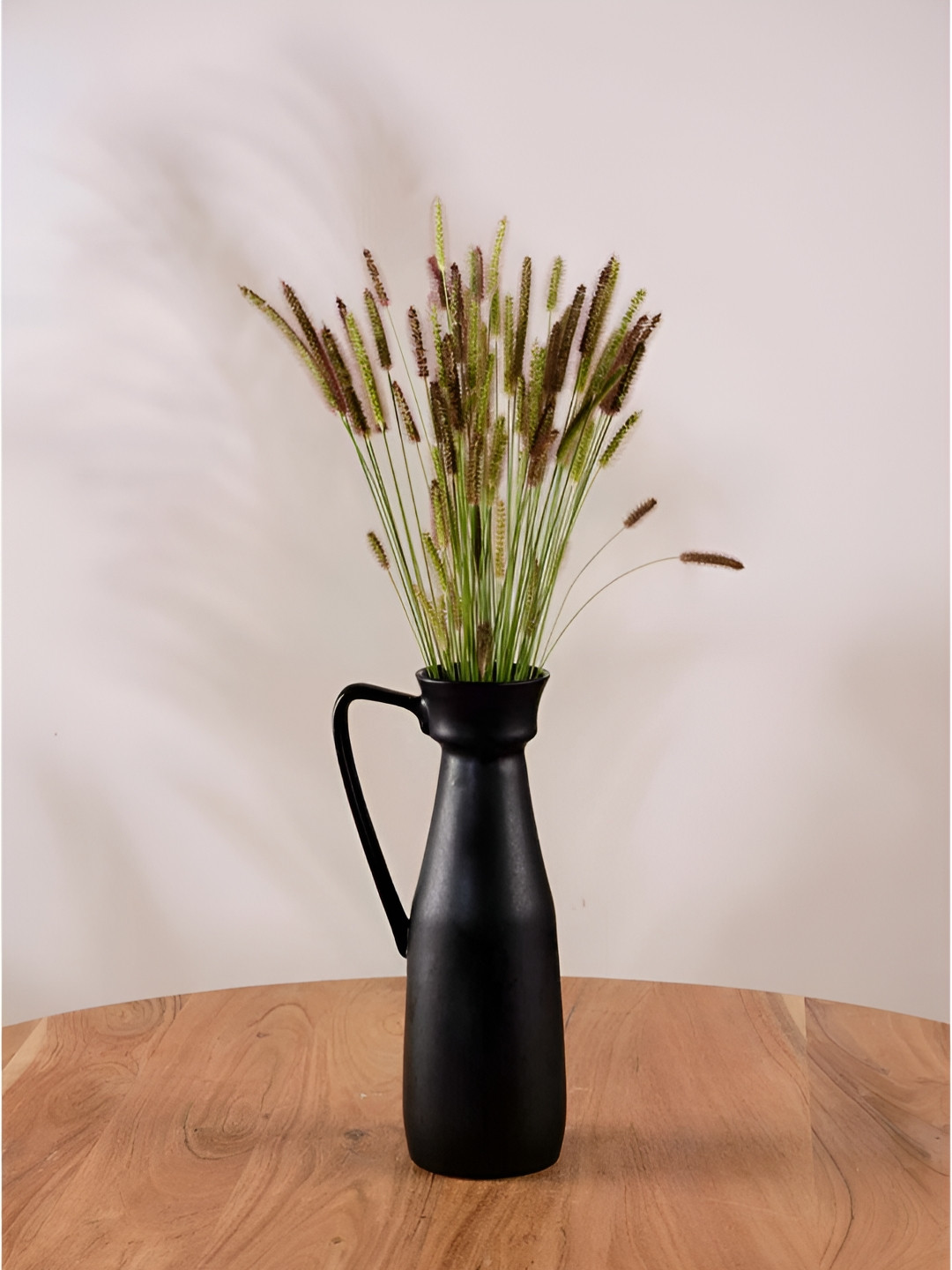 FREEDOM TREE Vino Black Ceramic Flower Vases