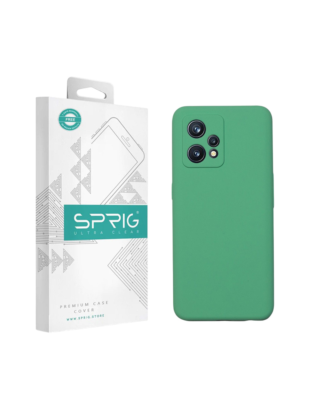 SPRIG Realme 9 Pro Plus Silicone Back Cover