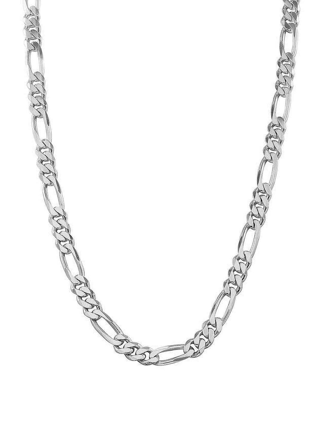 THE MEN THING Silver-Plated Stainless Steel Minimal Chain