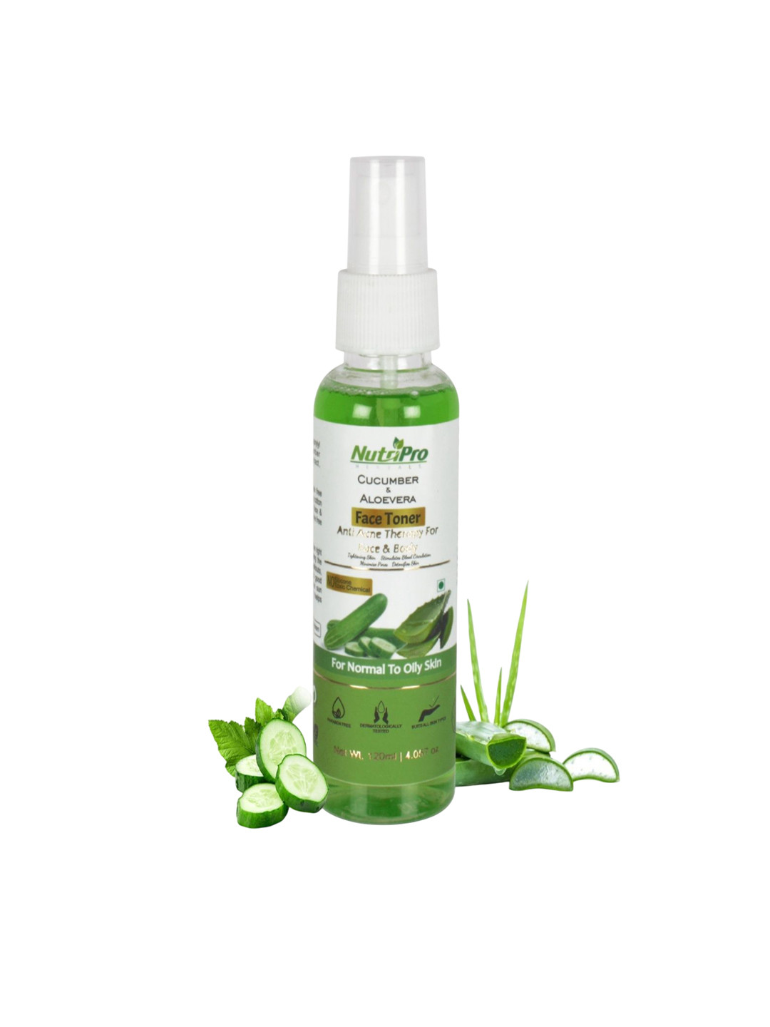 Nutripro Cucumber & Aloe Vera Toner - 120 ml