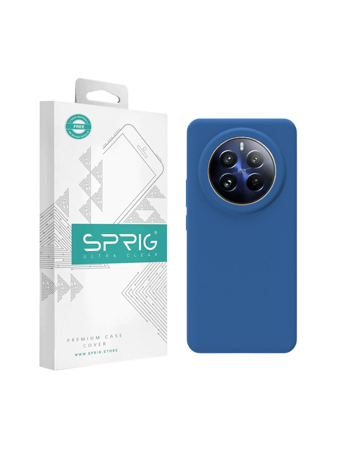 SPRIG Realme 12 Plus 5G Liquid Silicone Back Cover