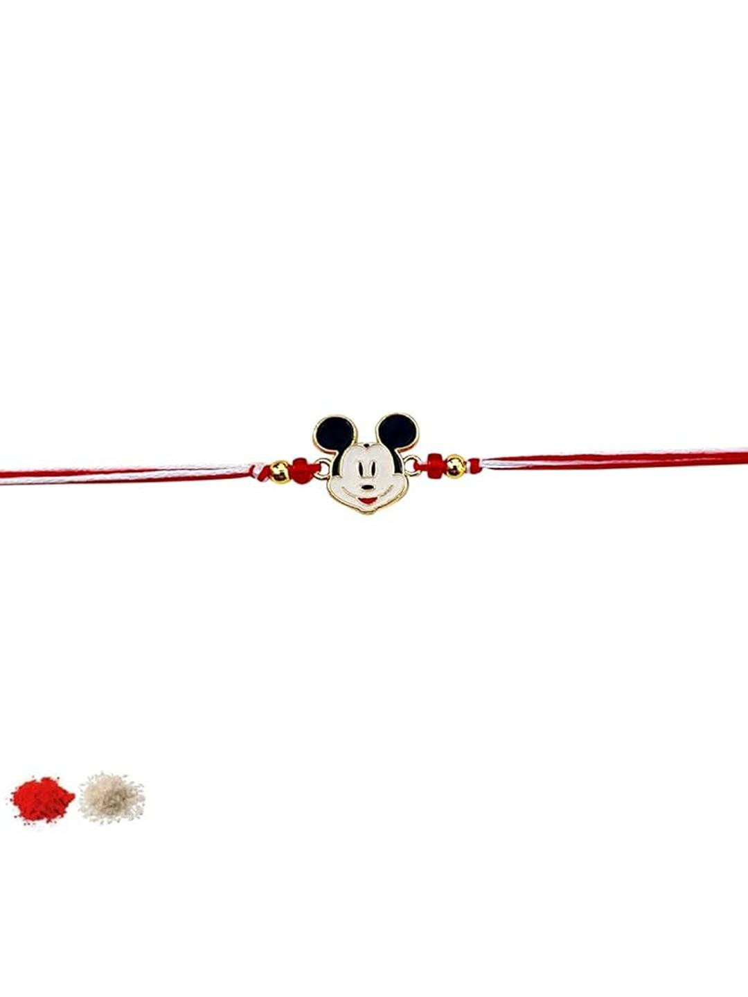 FURE Mickey Character Rakhi (Roli Chawal included)