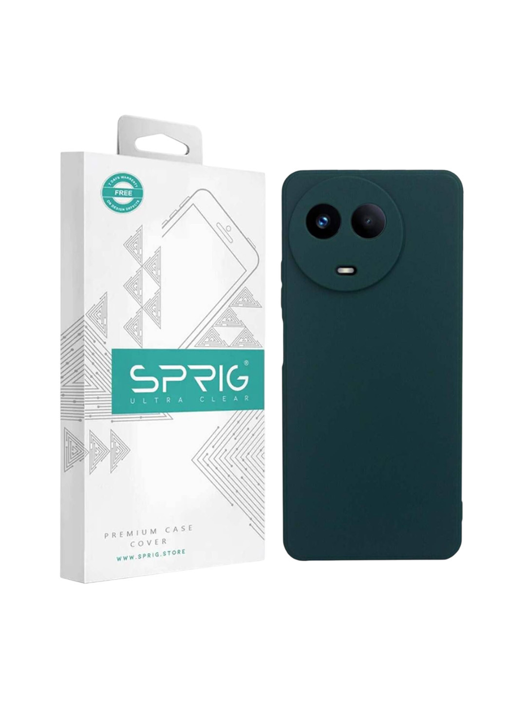SPRIG Realme 11 5G TPU Matte Back Cover