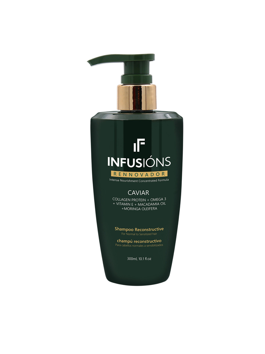 BEAUTY GANG EXPERTS Infusions Rennovador Reconstructive Shampoo- 300 ml