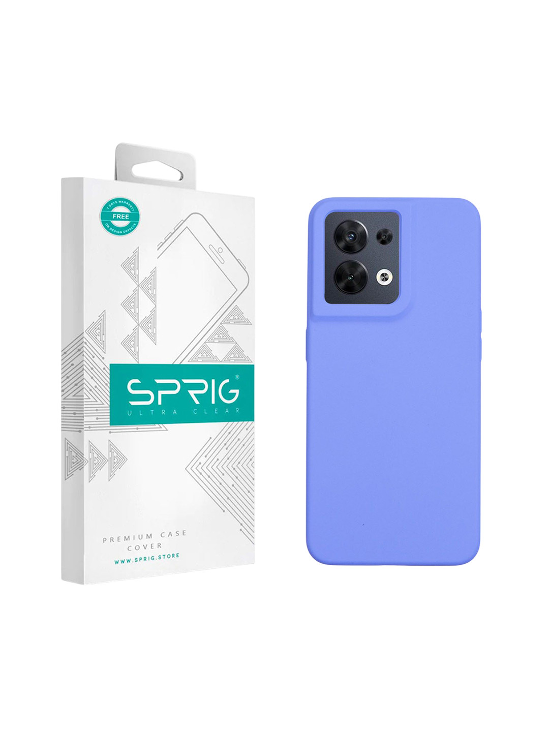 SPRIG OPPO Reno 8 5G Liquid Silicone Back Cover