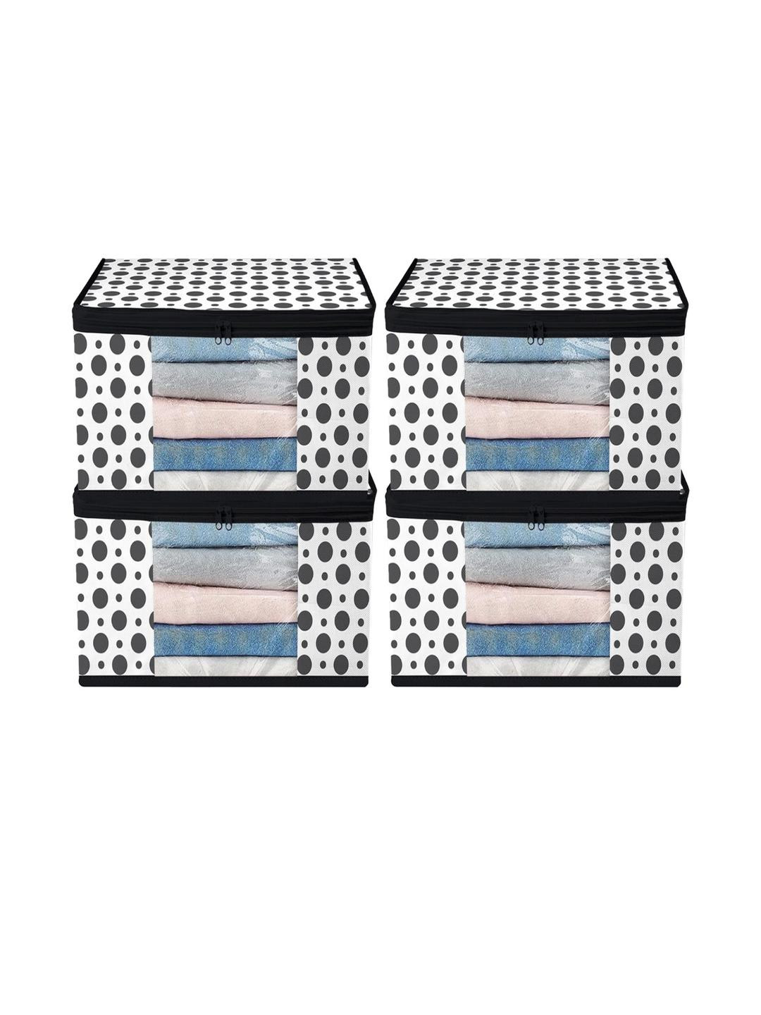 ANKIT INTERNATIONAL White Set of 4 Regular Swab Storage Organisers