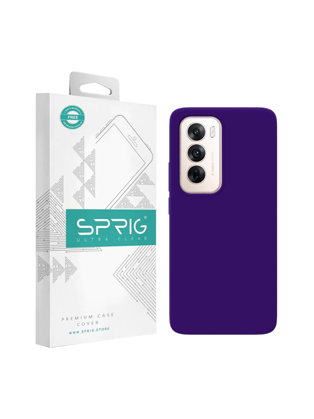 SPRIG OPPO Reno 12 Silicone Back Cover