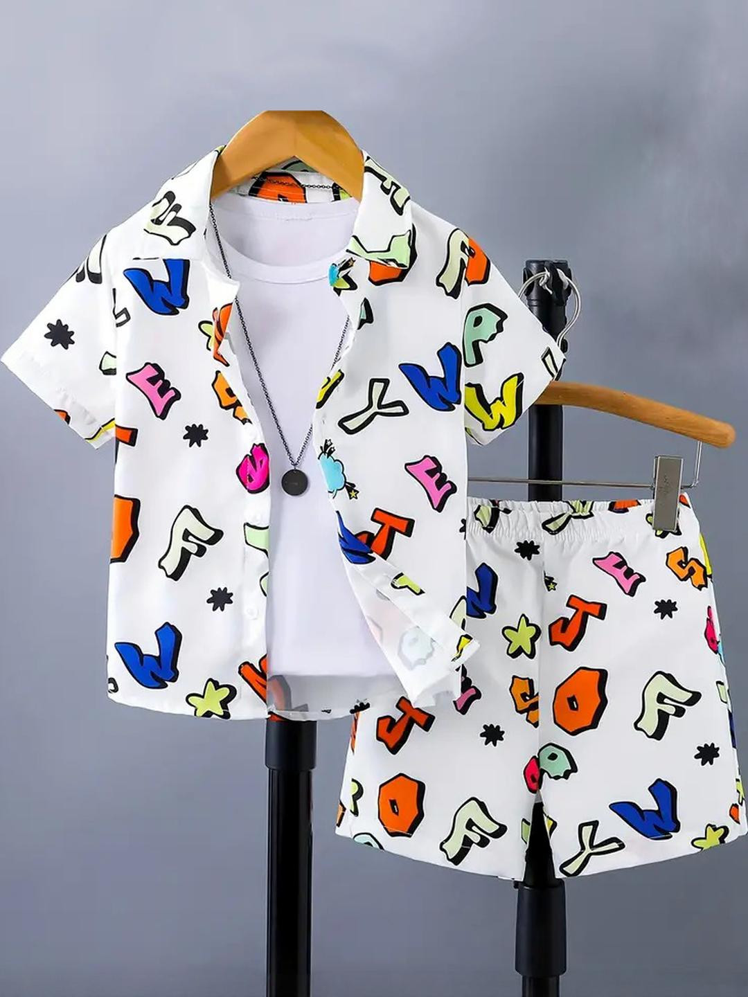 Sagar Impex Printed Cotton Blend Clothing Set