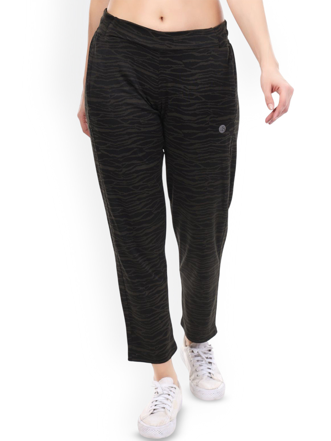 BRILLCO BIZZ Women Printed Yoga Flared Track Pants