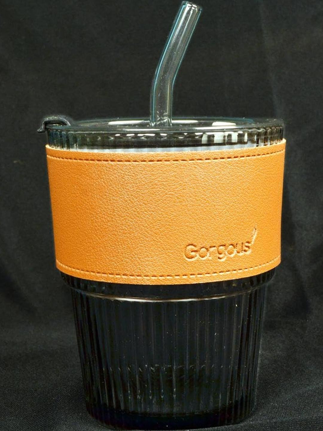 SOMIL Transparent Dishwasher and Microwave Safe Water Sipper Glass