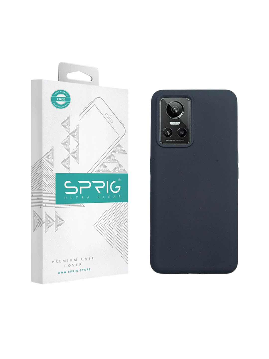 SPRIG Realme GT Neo 3 Liquid Silicone Back Cover