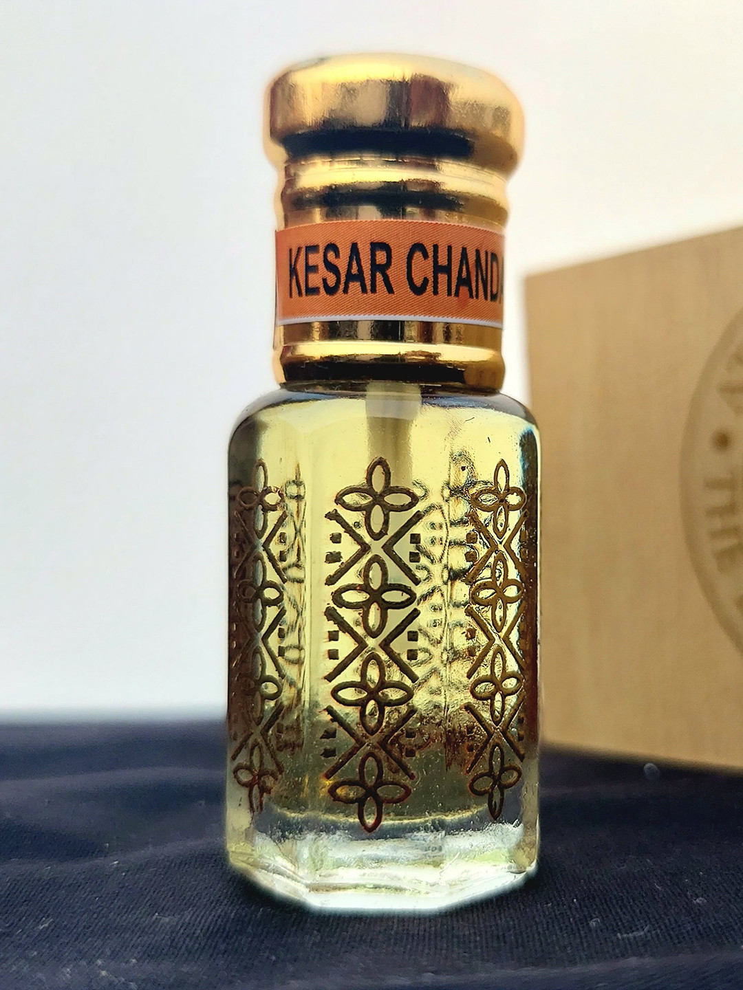 KANYAKUBJ Sandal Saffron Alcohol Free Attar- 12 ml