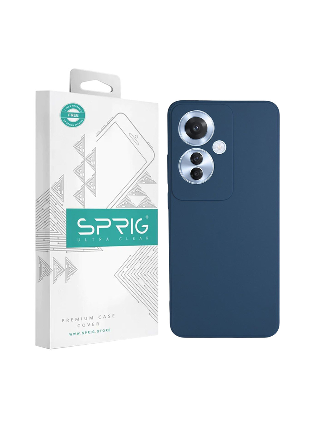 SPRIG OPPO F25 Pro 5G TPU Matte Back Cover