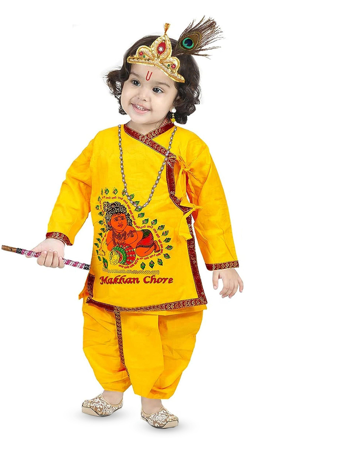 Sarvda Kids Printed Dhoti Pants