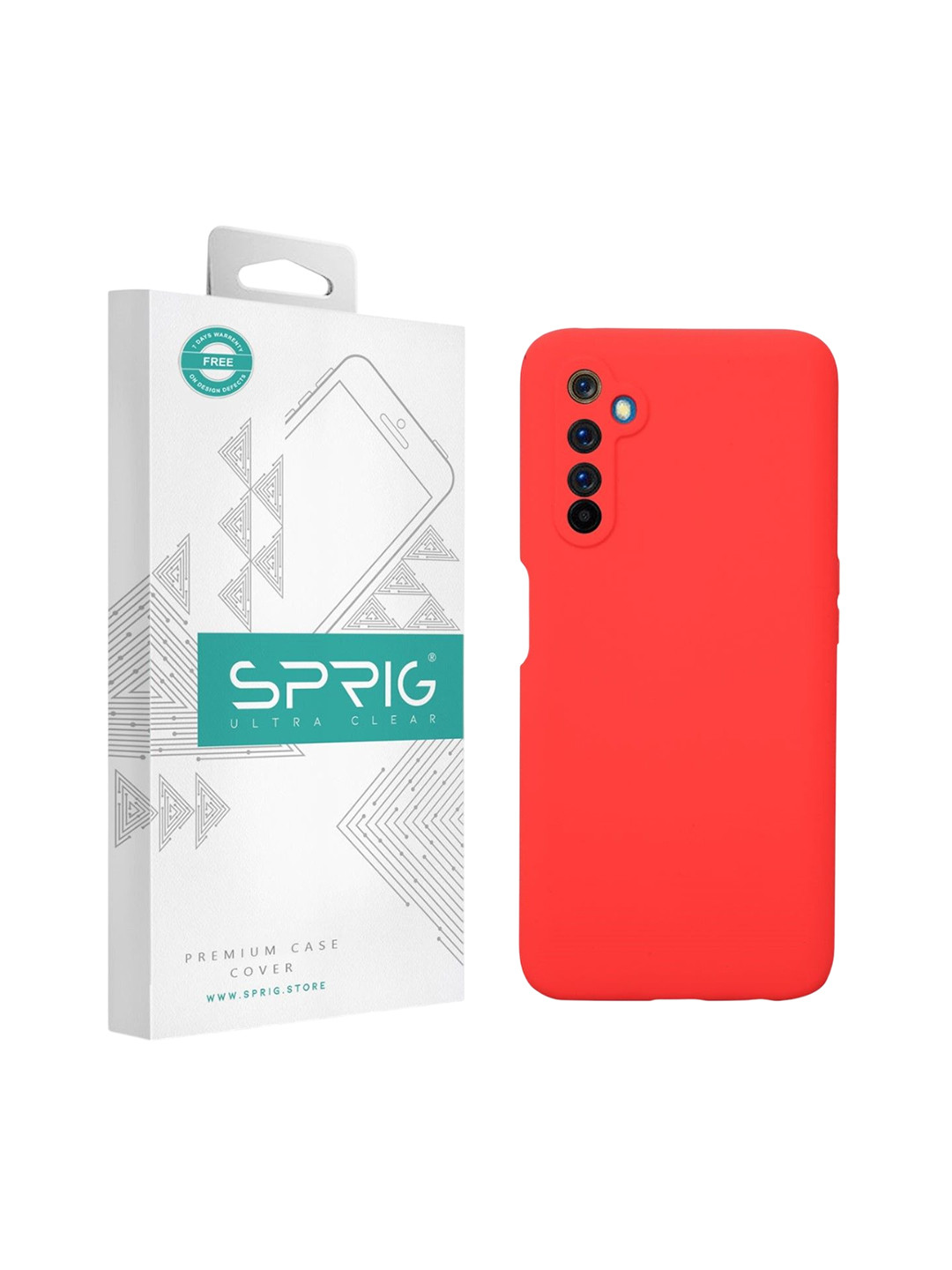 SPRIG Realme 6 Pro Liquid Silicone Back Cover