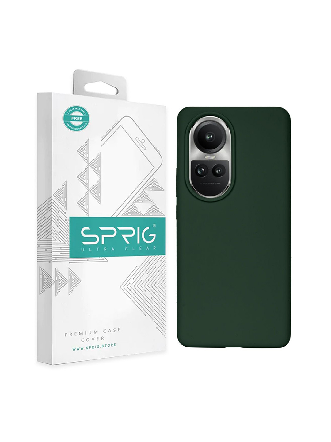 SPRIG OPPO Reno 10 Pro Liquid Silicone Back Cover