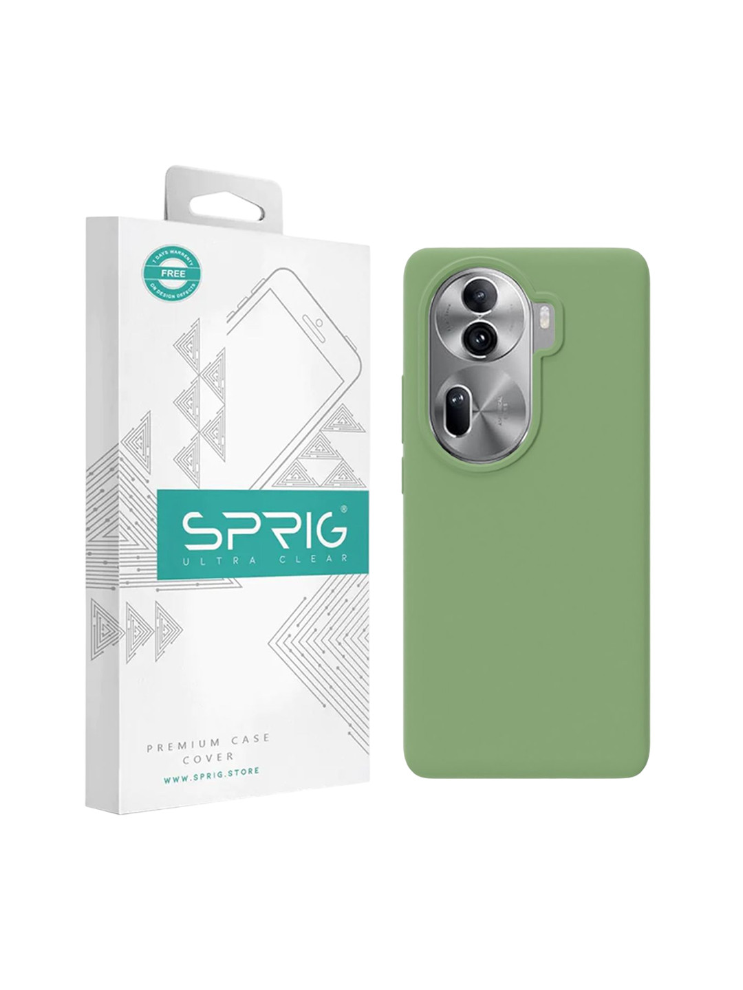 SPRIG OPPO Reno 11 Pro 5G Liquid Silicone Back Cover