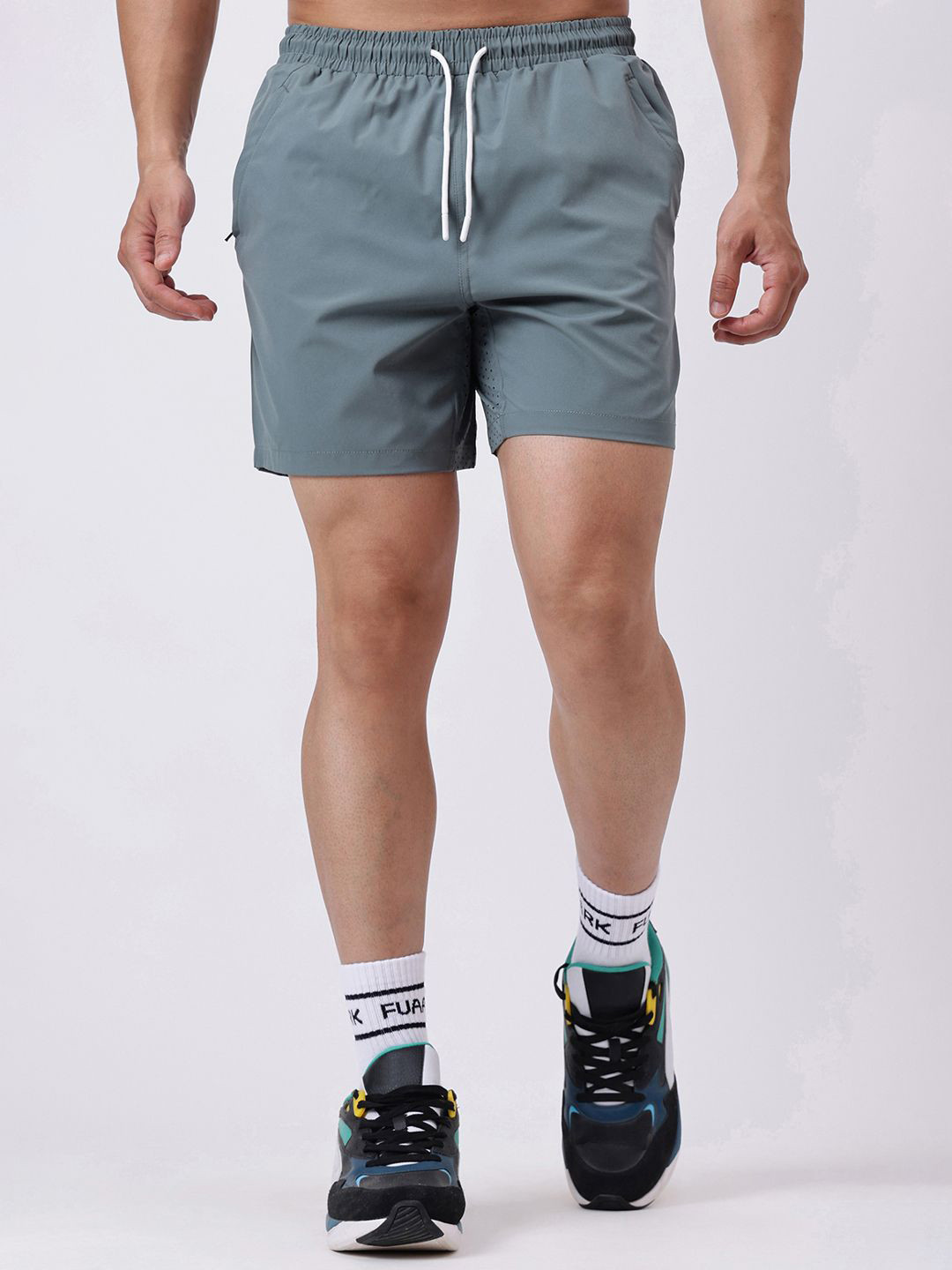 FUAARK Men Gym & Workout Regular Fit Soft Nova Sports Shorts