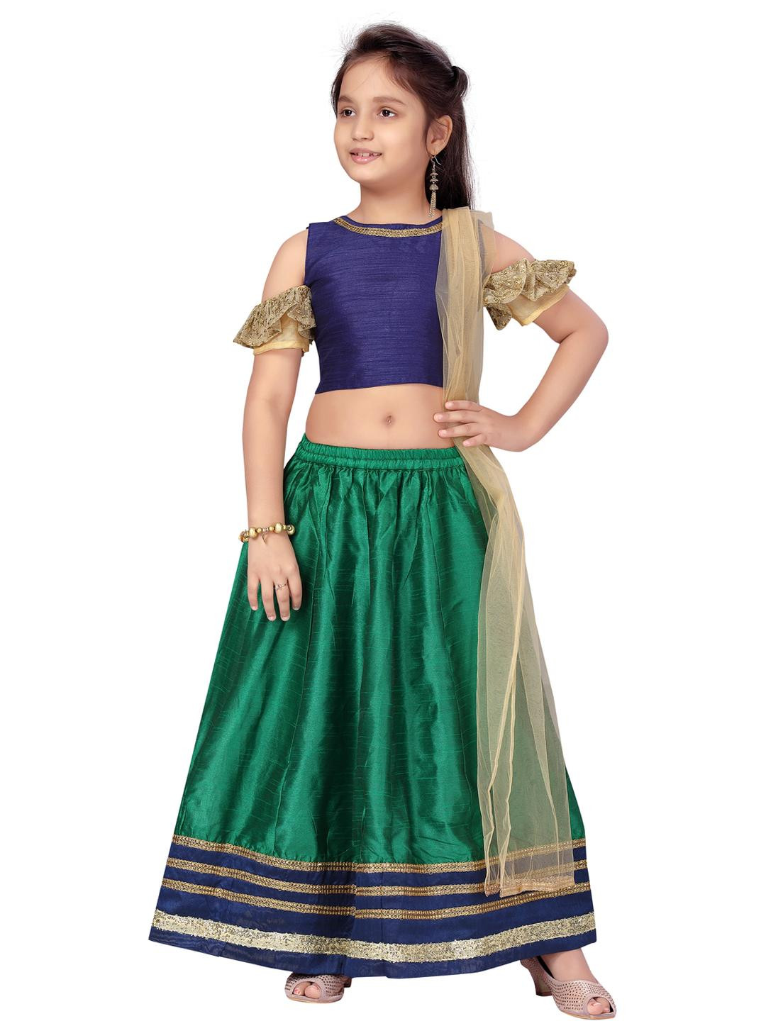 Muhuratam Ready To Wear Silk Lehenga Choli