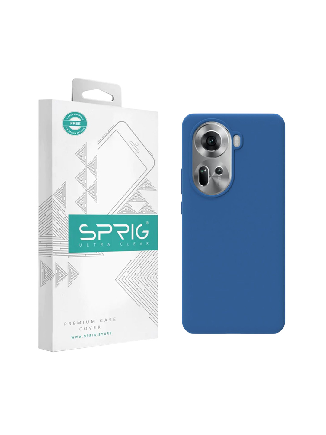 SPRIG OPPO Reno 11 5G Liquid Silicone Back Cover