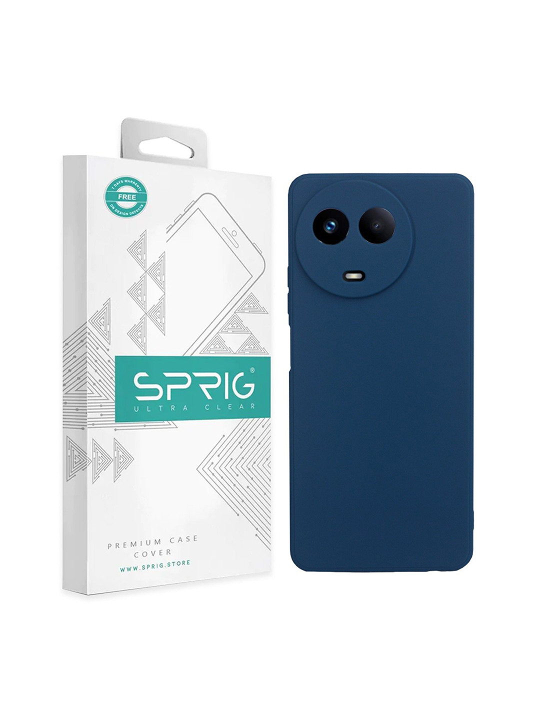 SPRIG OPPO Reno 11 5G TPU Matte Back Cover