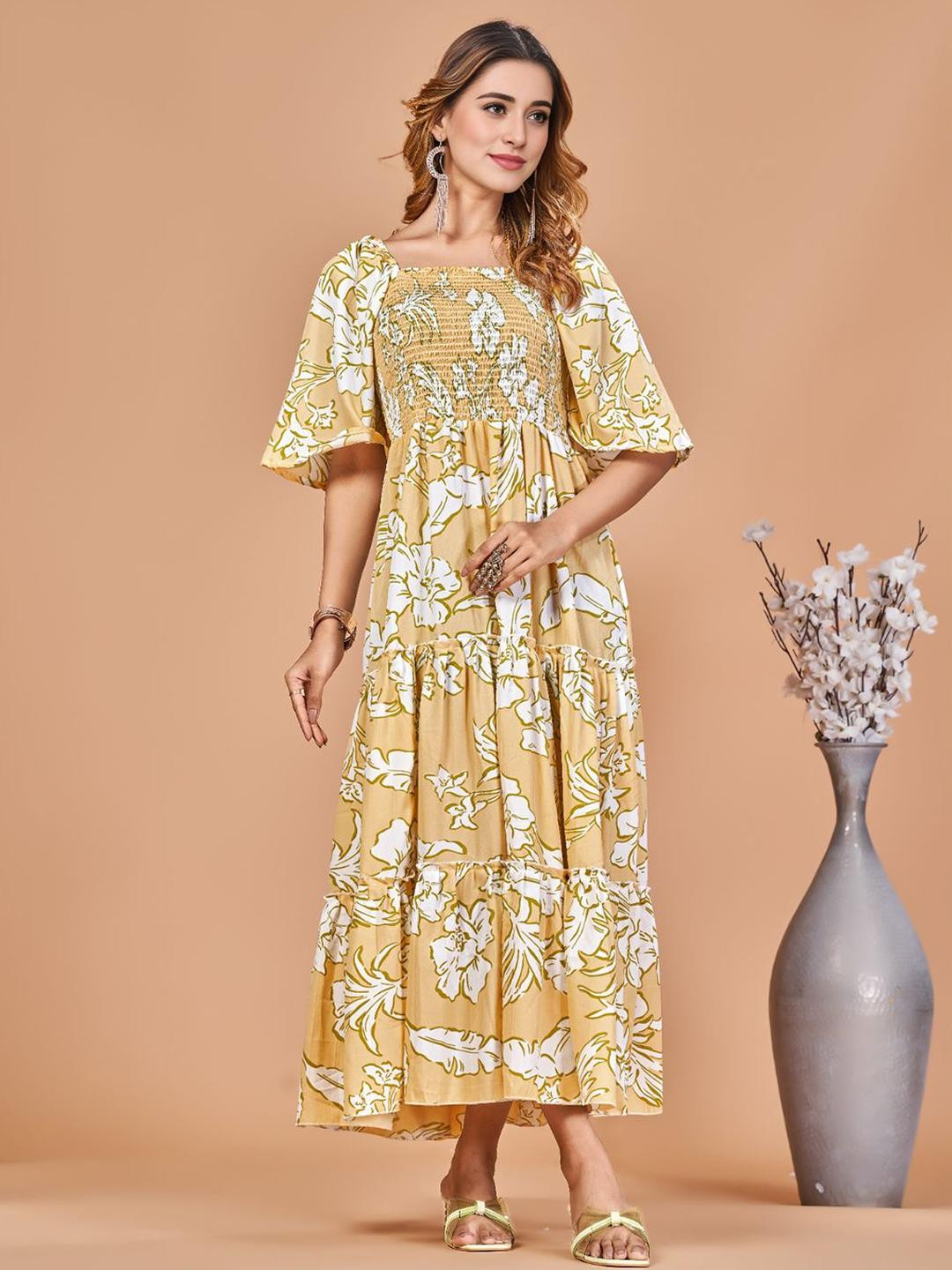 PTVIZE Crepe Fit & Flare Dress