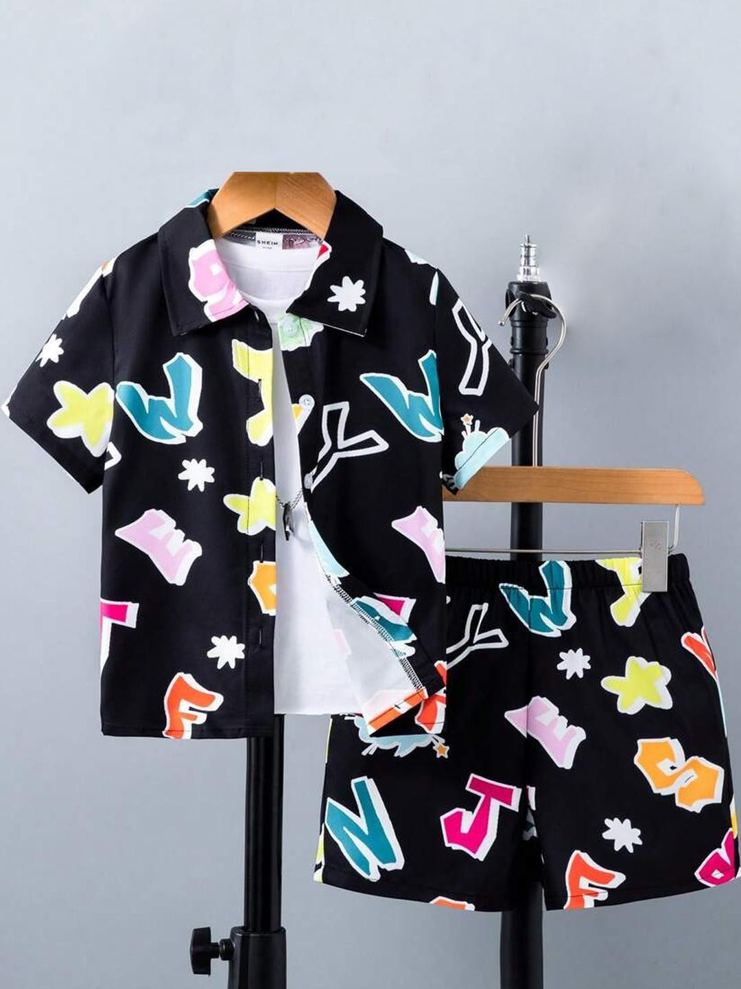 Sagar Impex Printed Cotton Blend Clothing Set