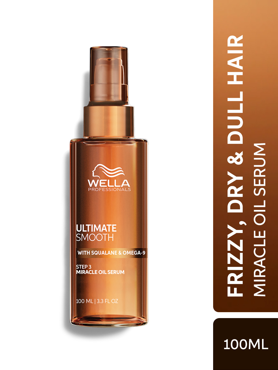 WELLA PROFESSIONALS Ultimate Smooth Miracle Oil Hair Serum with Squalane & Omega-9 - 100ml