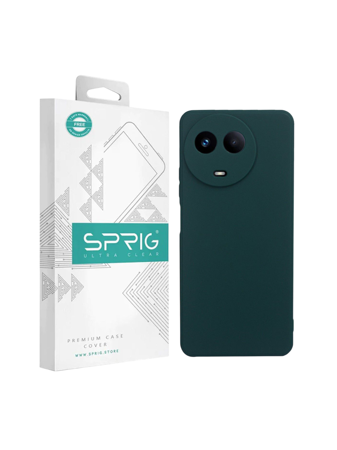 SPRIG OPPO Reno 11 5G TPU Matte Back Cover