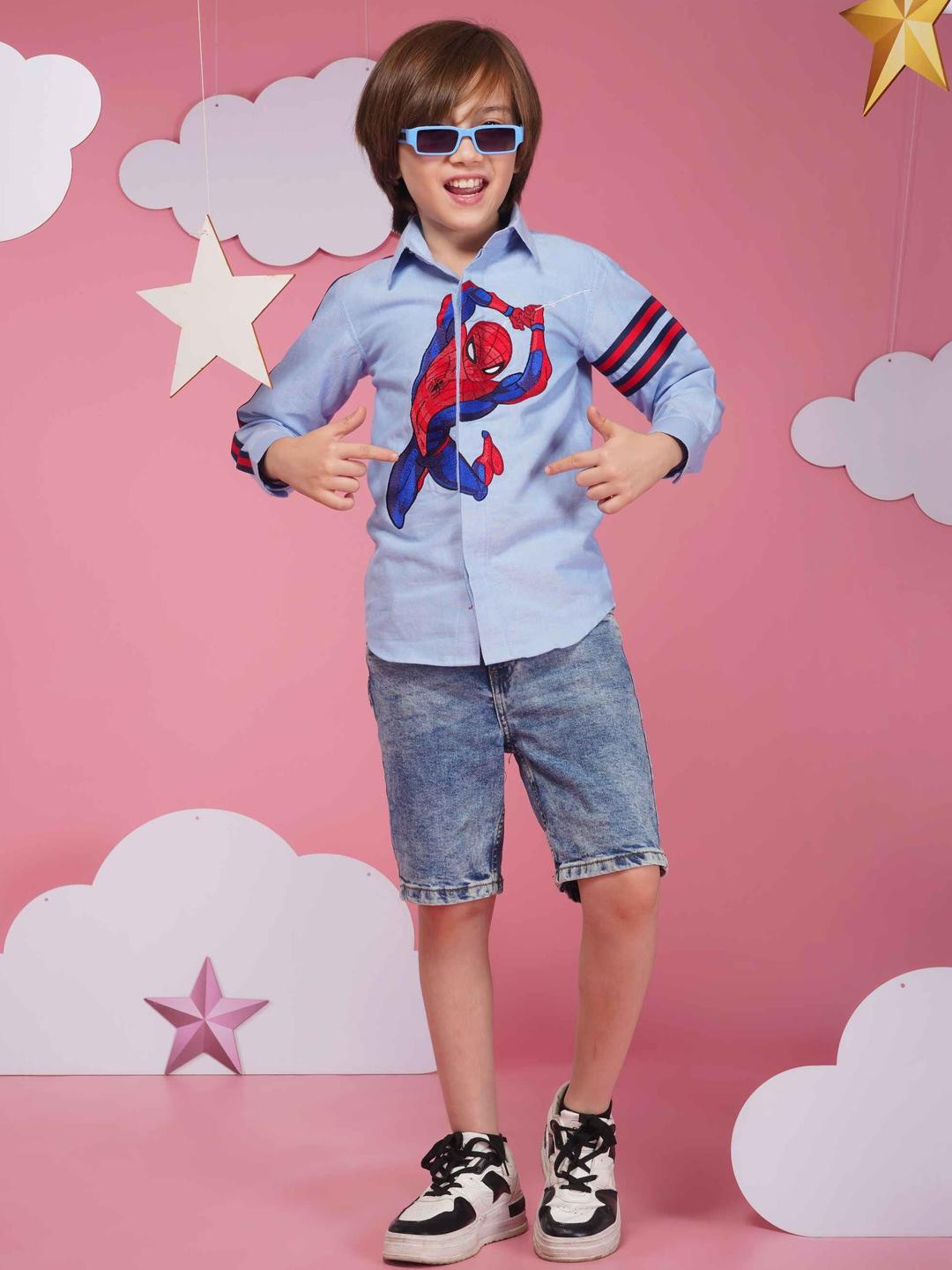 HOITY MOPPET Boys Standard Knitted Shirt